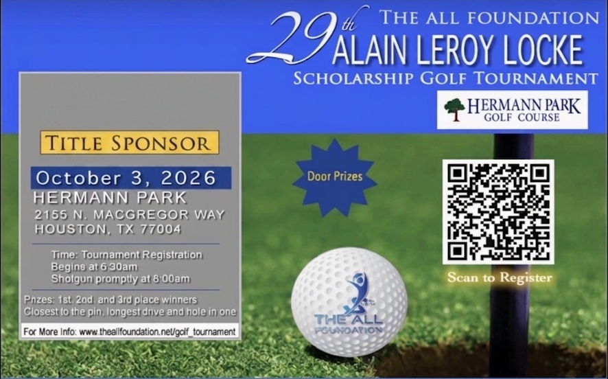 29th Annual Alain Leroy Locke Scholarship Golf Tournament